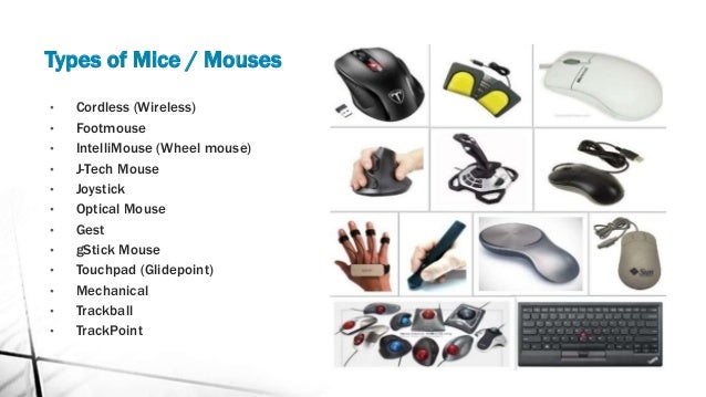 Presentation on Computer Mouse