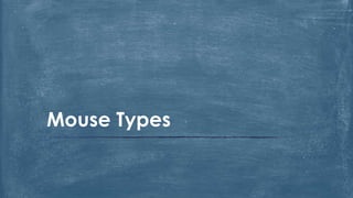 Mouse Types
 