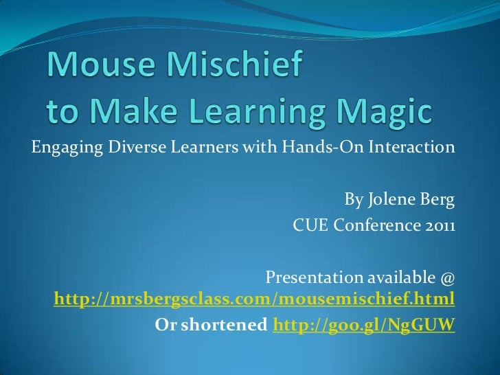 mouse mischief