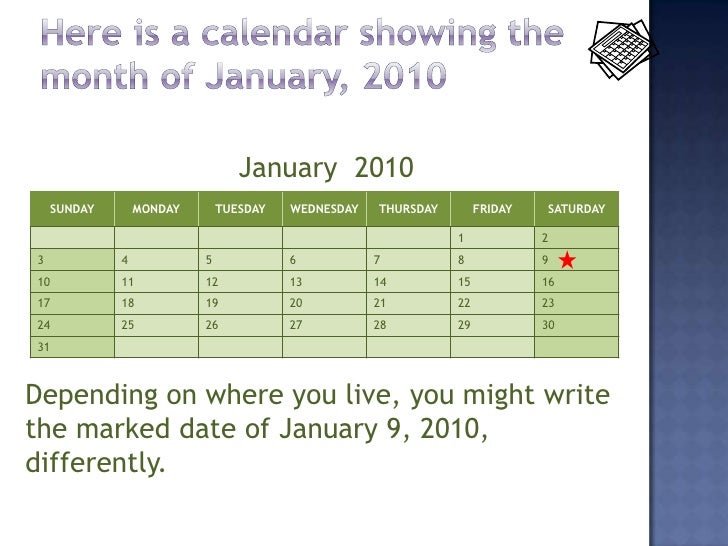 fun calendar dates