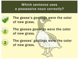 Mouse mischief possessives | PPT