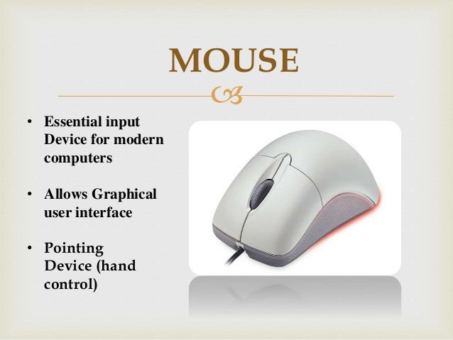 Mouse presentation
