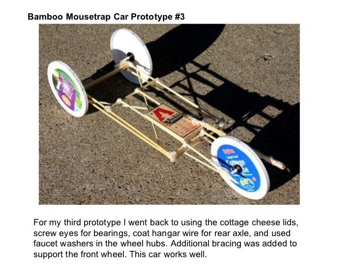 Mousetrap cars