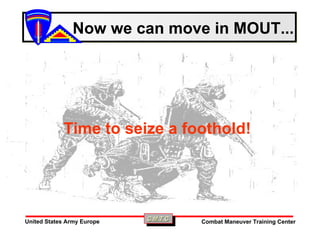 Mout Close Qtrs Combat Class[1] | PPT