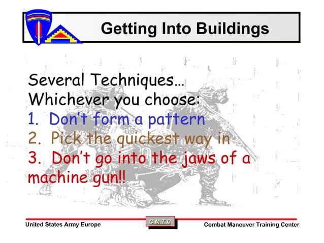 Mout Close Qtrs Combat Class[1] | PPT | Arms & Ammunition | Sensitive ...