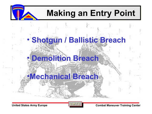 Mout Close Qtrs Combat Class[1] | PPT | Arms & Ammunition | Sensitive ...