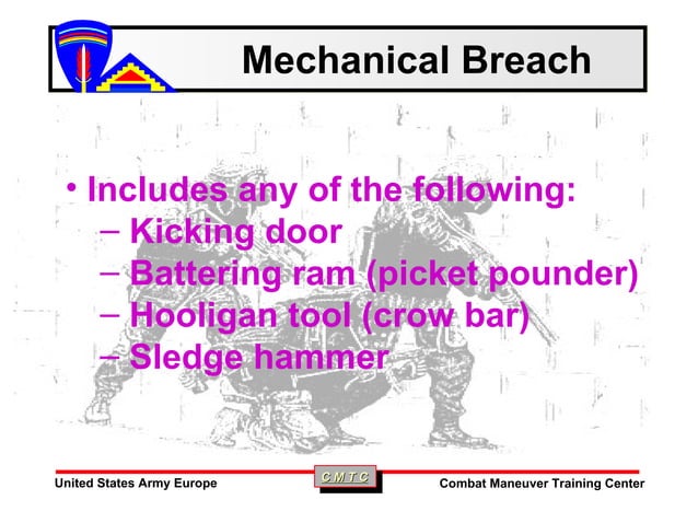 Mout Close Qtrs Combat Class[1] | PPT | Arms & Ammunition | Sensitive ...