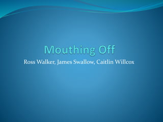 Ross Walker, James Swallow, Caitlin Willcox
 