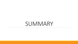 SUMMARY
 