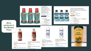 More
products in
the Market
Place
 