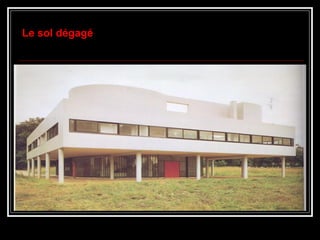 Le sol dégagé
 