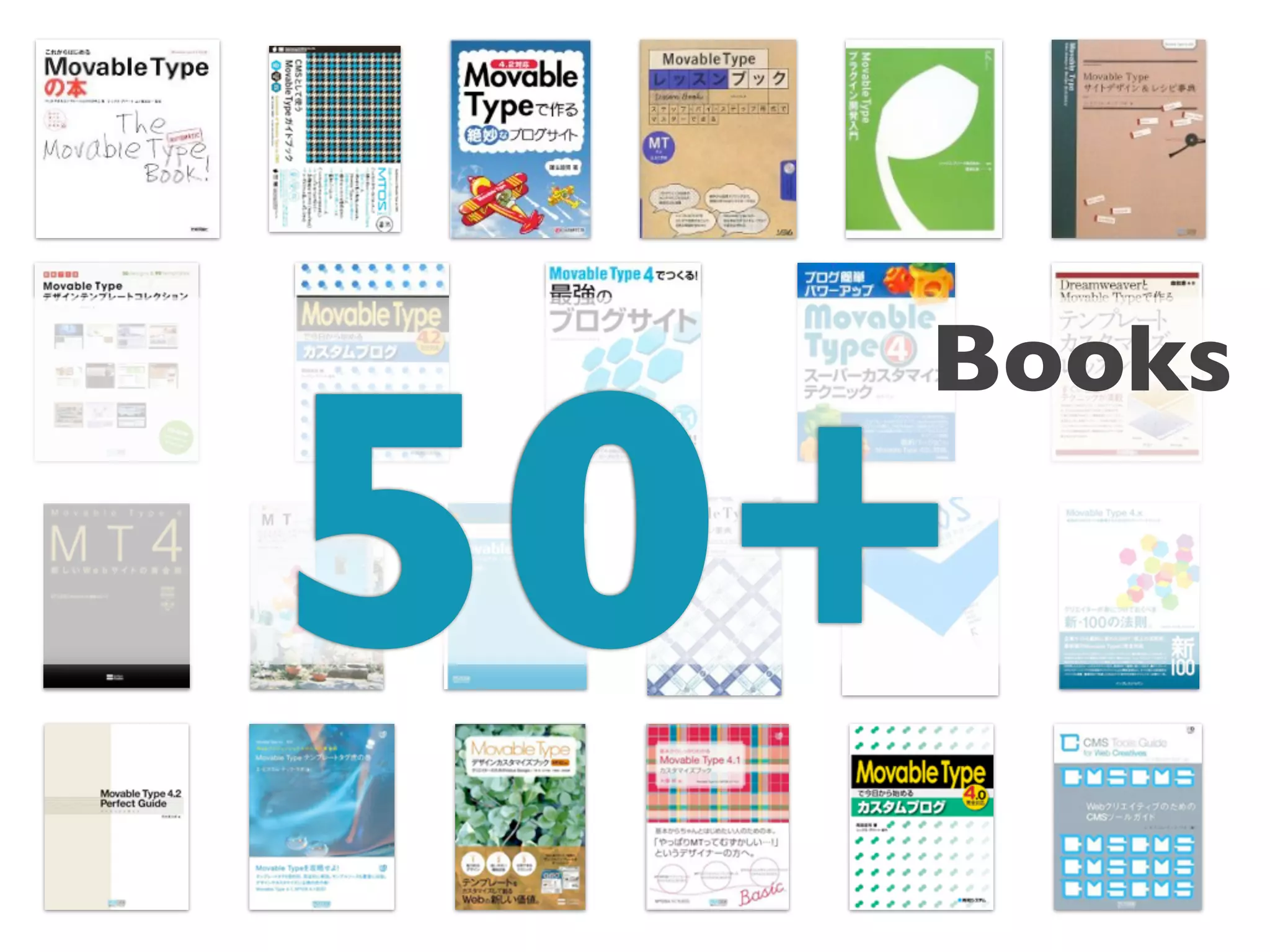 Books

50+
 