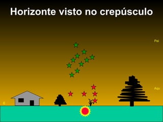 Horizonte visto no crepúsculo 6 Pei Aqu 