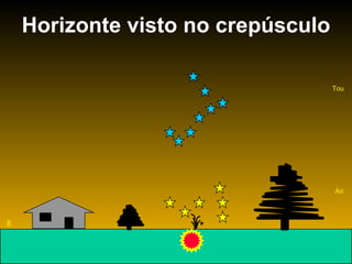 Horizonte visto no crepúsculo 8 Tou Ári 