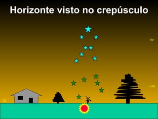 Horizonte visto no crepúsculo 12 Vir Leã 