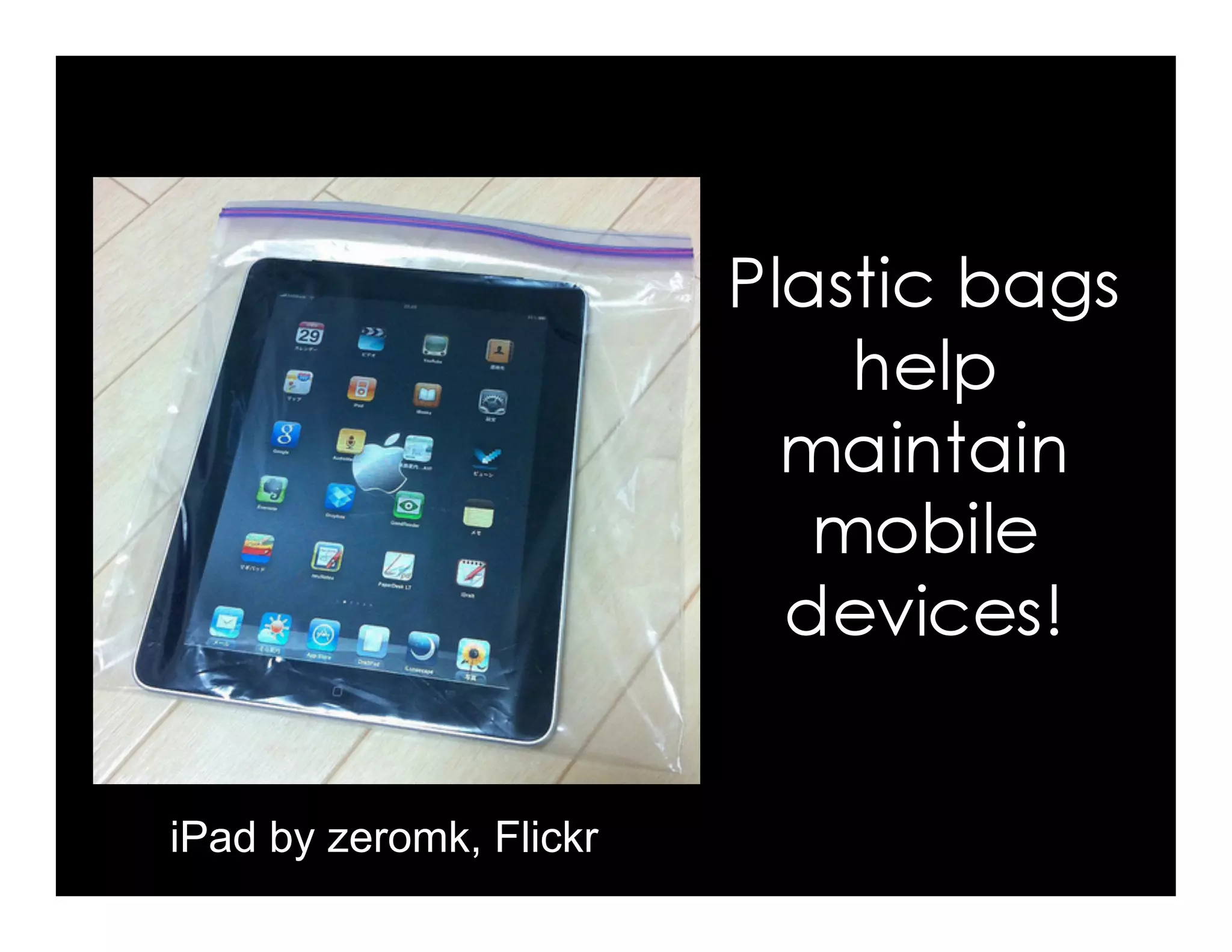 iPad by zeromk, Flickr
 