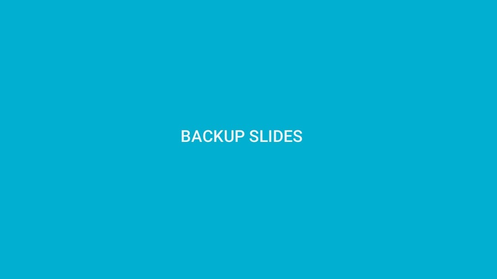 BACKUP SLIDES