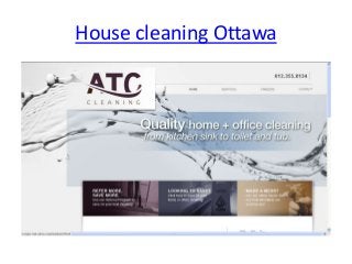 House cleaning Ottawa

 