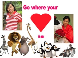 Go where your is 