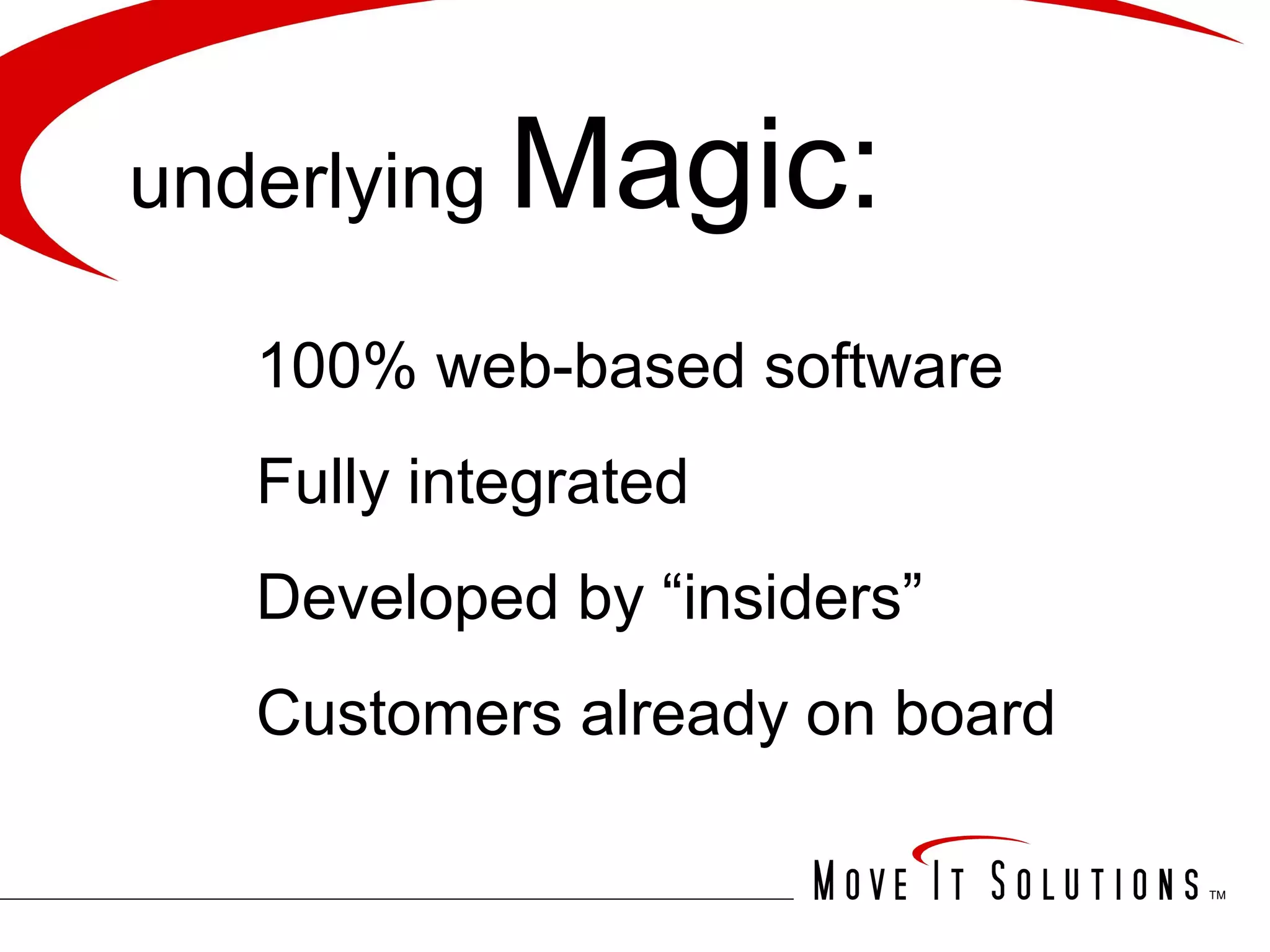 Move it solutions power point angel presentation | PPT