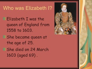 Mov Elizabeth | PPT