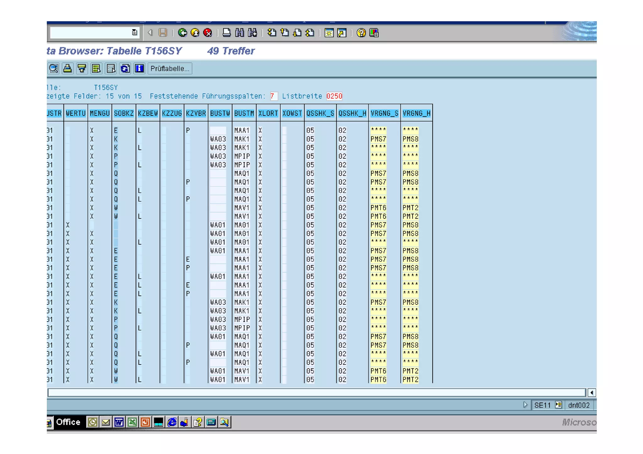 ®
ã SAP AG 2000 BWART 05/2000
 