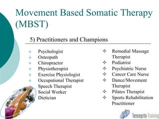 somatic therapy masters