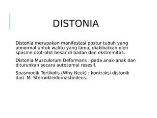 Movement disorder. steven martin f | PDF