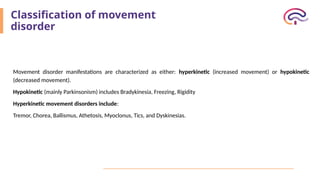 Movement Disorders (Undergraduate 2025). | PPTX
