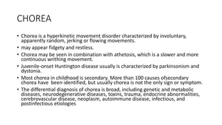 MOVEMENT DISORDER IN PAEDIATRICS 20.03.2019 sunjay.pptx