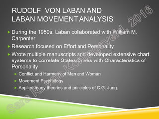 Movement Psychology in Dance/Movement Therapy | PPTX