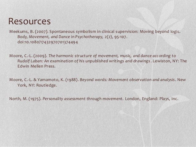 Beyond Words Movement Observation and Analysis