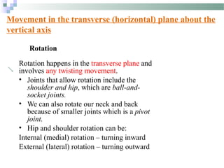 Transverse Hip Rotation MOVEMENT in Physiotherapy Students (HIGHER EDUCATION) | PPTX