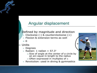 Comprehensive Kinesiology Lecture on Linear and Angular Kinematics in ...