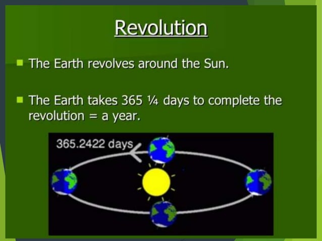 Movements of Earth.ppt ROTATION AND REVOLUTION | PPT