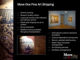 Move One Fine Art Shipping PDF