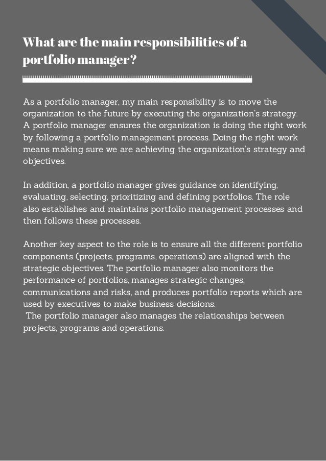 move organization to the future through portfolio management move organization
