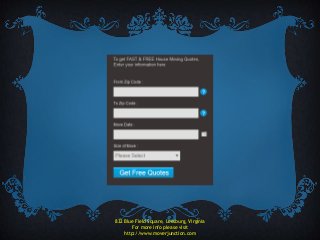 832 Blue Field Square, Leesburg, Virginia
For more info please visit
http://www.moverjunction.com
 