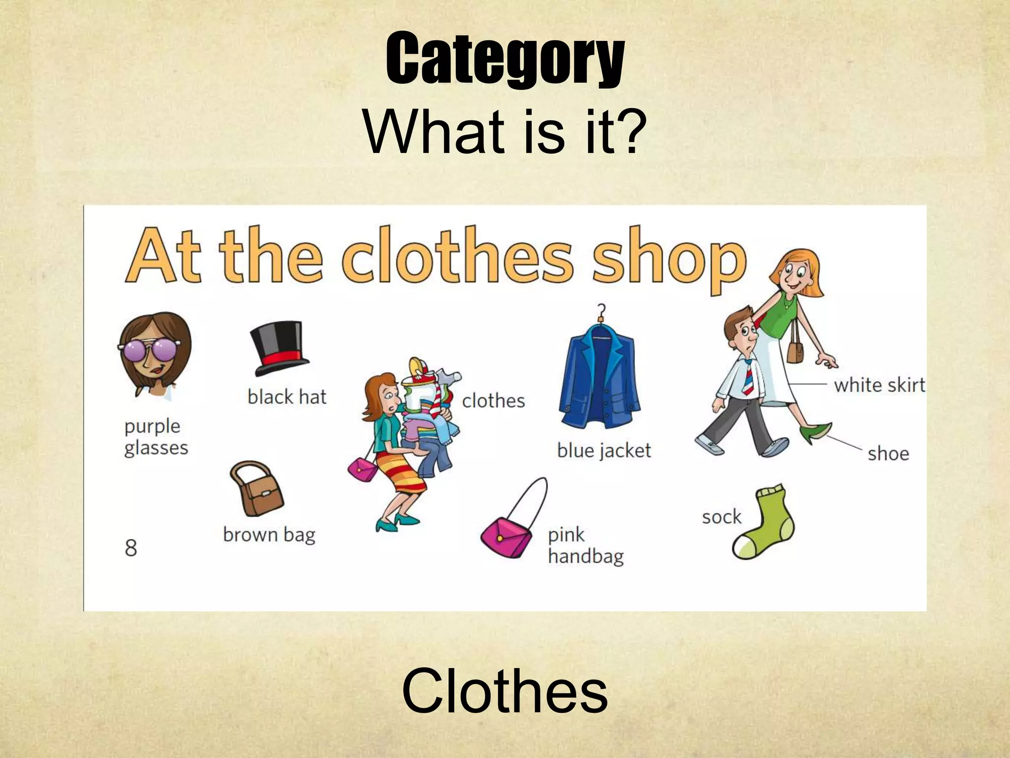 Category
What is it?
Clothes