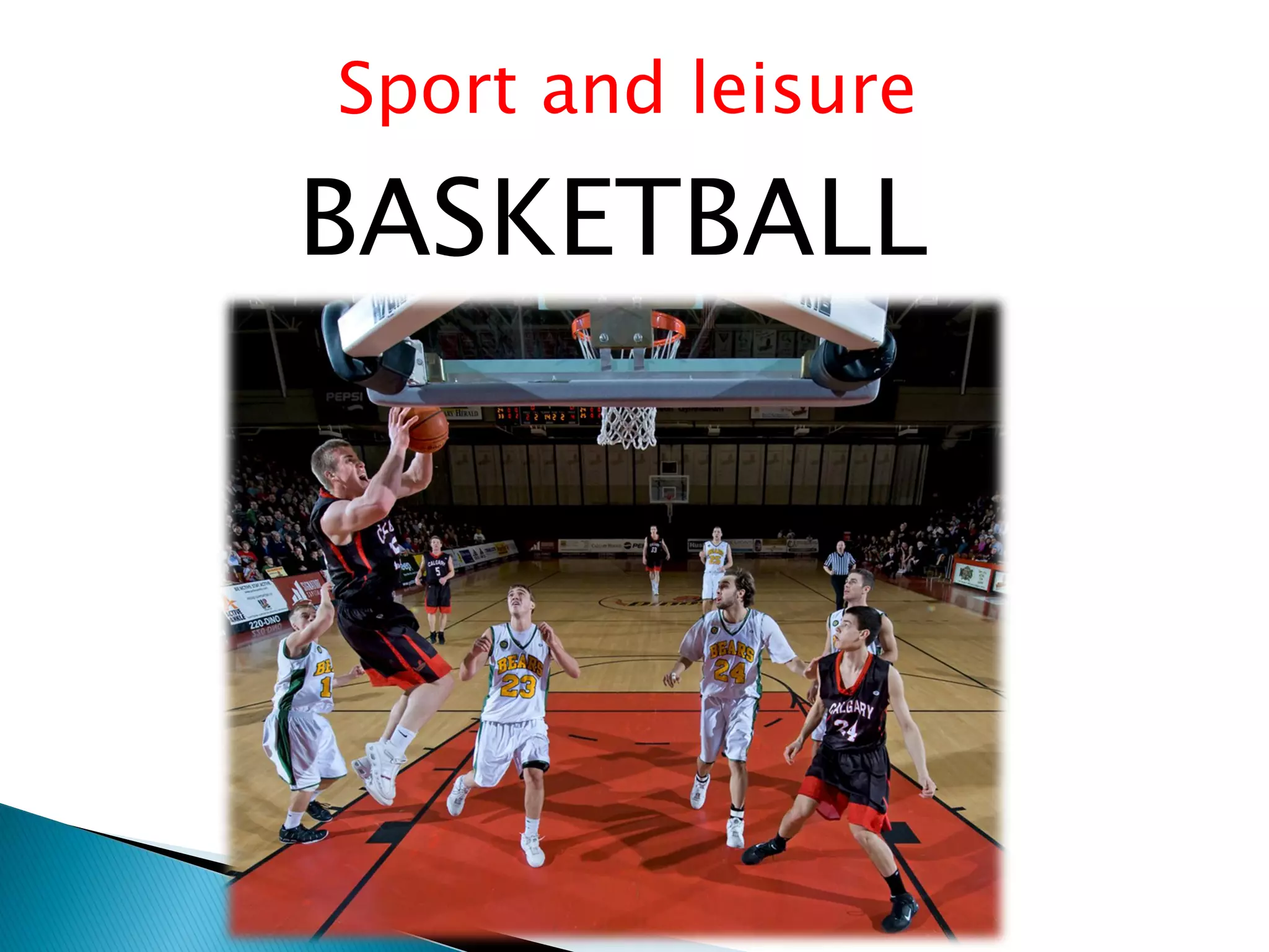 Sport and leisure
BASKETBALL
