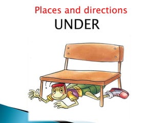 Places and directions
UNDER