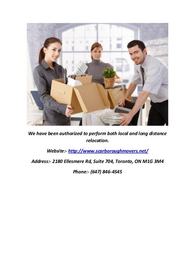 Scarborough Moving Corporation In Toronto Scarborough Moving Corporation In Toronto