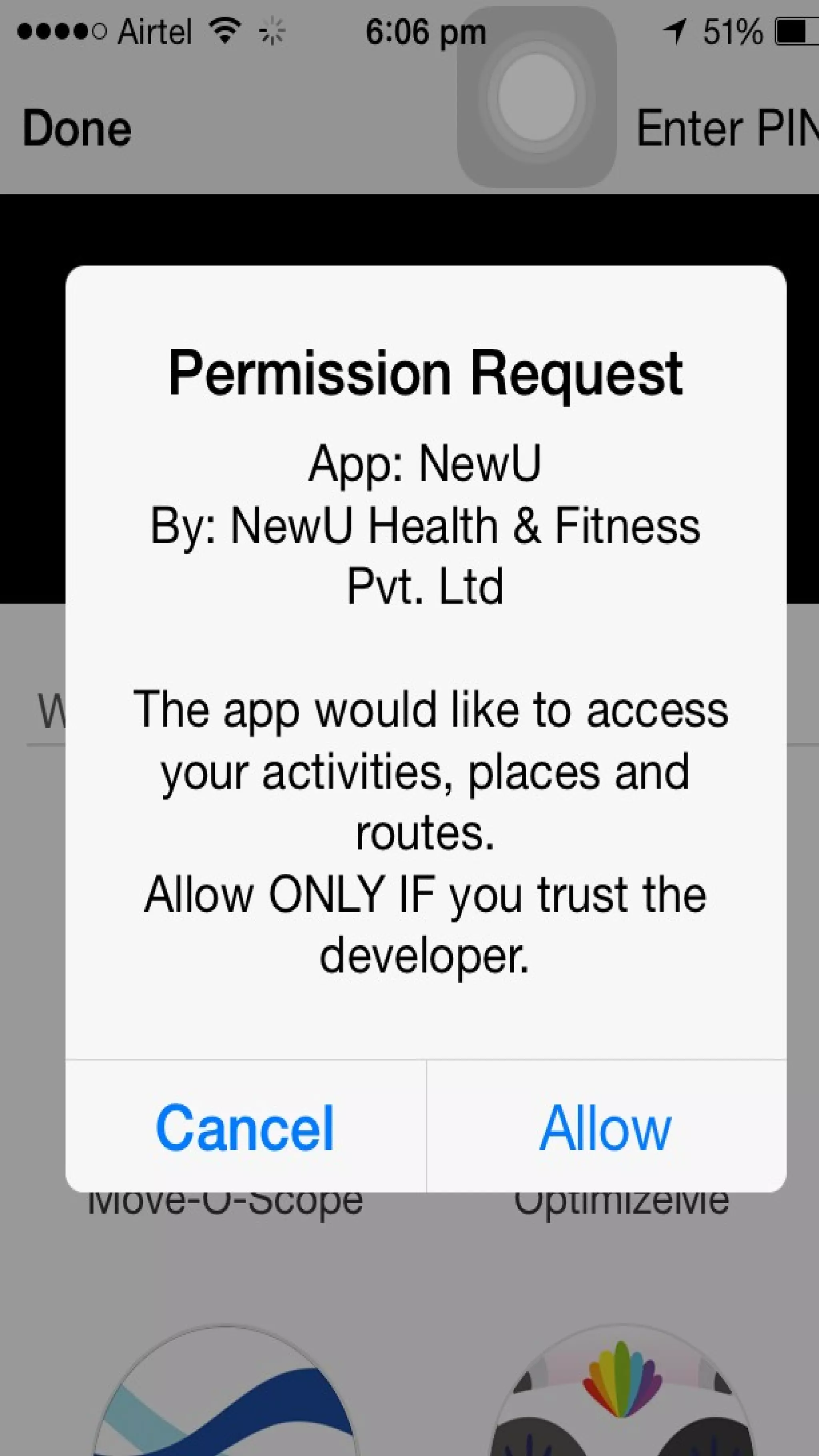 How to Connect Moves App with NewU