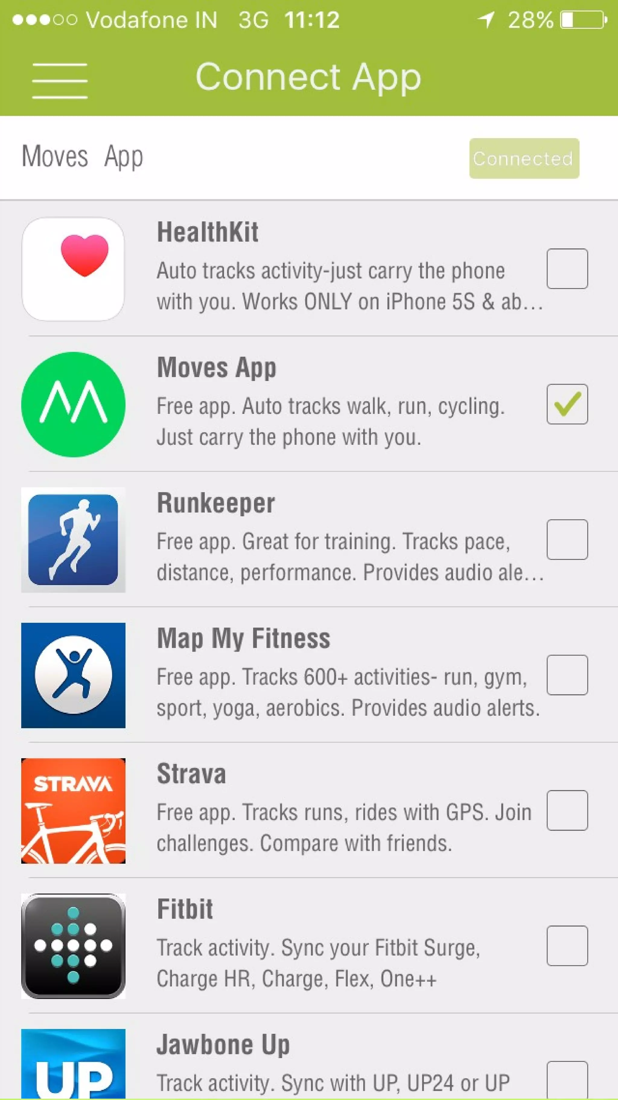 How to Connect Moves App with NewU