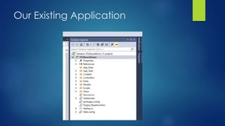 Our Existing Application
 