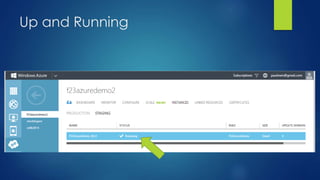 Up and Running
 