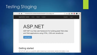 Testing Staging
 