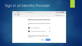 Sign In at Identity Provider
 