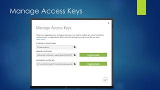 Manage Access Keys
 
