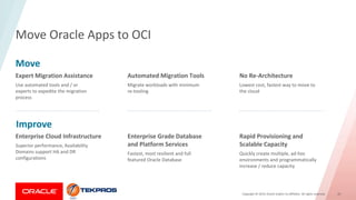 Move your oracle apps to oci | PPTX